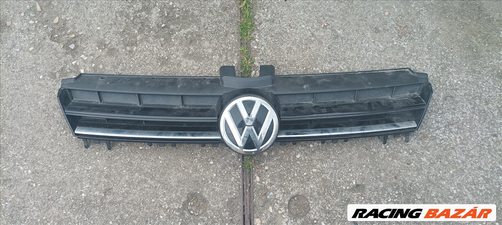 Volkswagen Golf VII gyári díszrács, emblémával együtt 5g0853653e 1. kép