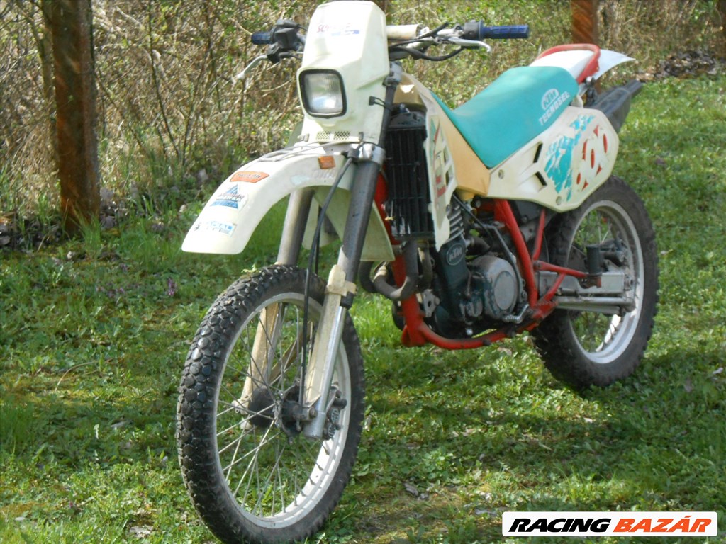 KTM ER 500 LC 4 (KÉK BLOKKOS !!!)MKP. EREDETI ÁLLAPOTBAN TAPOLCÁN ELADÓ 4. kép