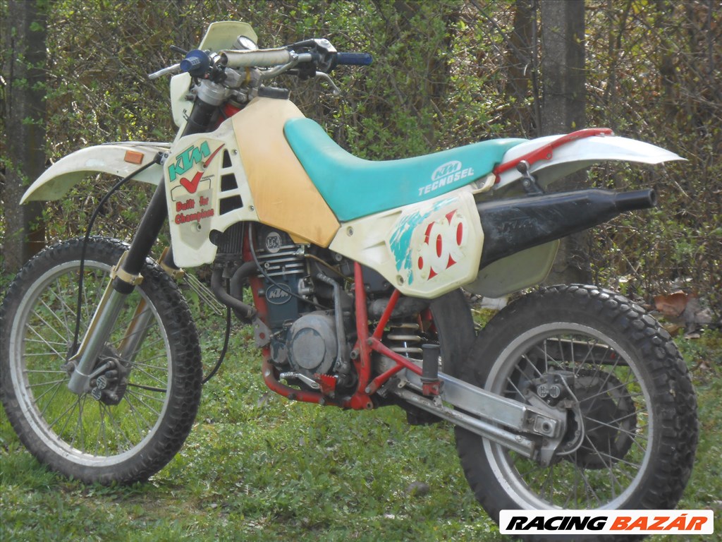 KTM ER 500 LC 4 (KÉK BLOKKOS !!!)MKP. EREDETI ÁLLAPOTBAN TAPOLCÁN ELADÓ 5. kép