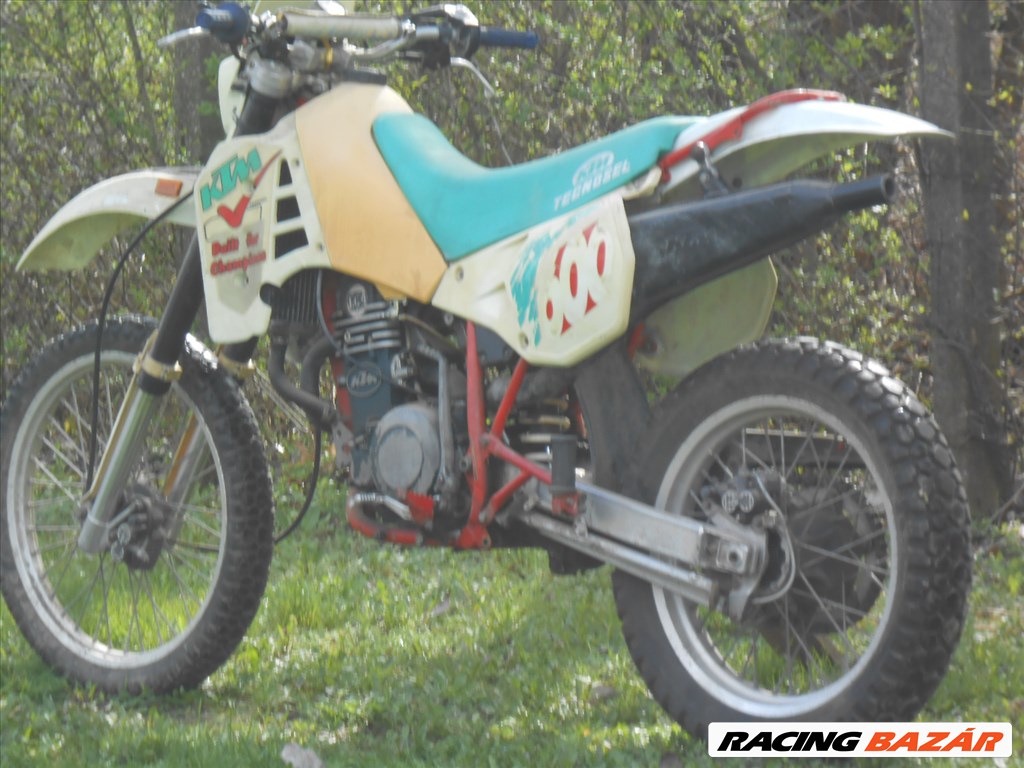 KTM ER 500 LC 4 (KÉK BLOKKOS !!!)MKP. EREDETI ÁLLAPOTBAN TAPOLCÁN ELADÓ 6. kép