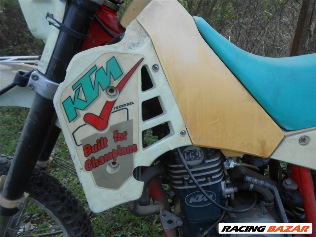 KTM ER 500 LC 4 (KÉK BLOKKOS !!!)MKP. EREDETI ÁLLAPOTBAN TAPOLCÁN ELADÓ 20. kép