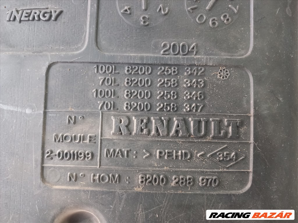 Renault MASTER Opel MOVANO 03- Tank gázolajtank üzemanyagtank 9159 8200258342 8200258343 5. kép