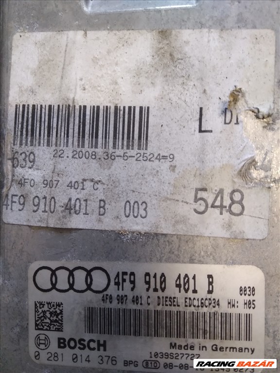 Audi A6 (C6 - 4F) Motorvezérlö 4f9910401b 1. kép