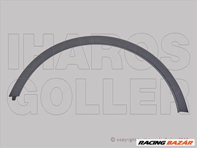 Opel Mokka 2012.09.01-2016.09.01 Első műanyag kerékjárati dísz bal (1RSV)