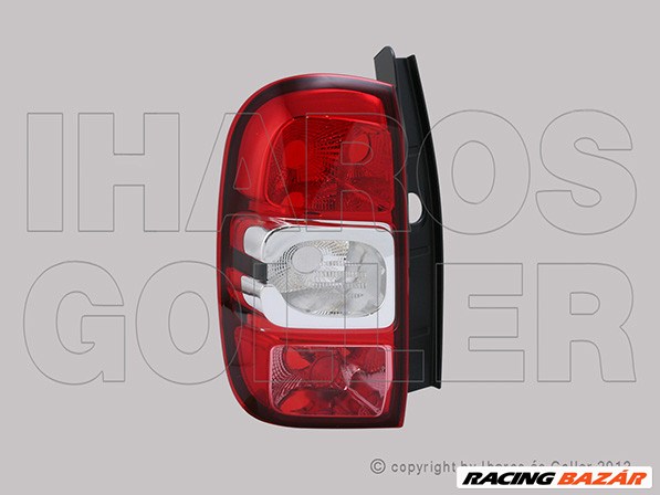 Dacia Duster 2013.06.01-2017.12.01 Hátsó lámpa üres bal (14FH) 1. kép