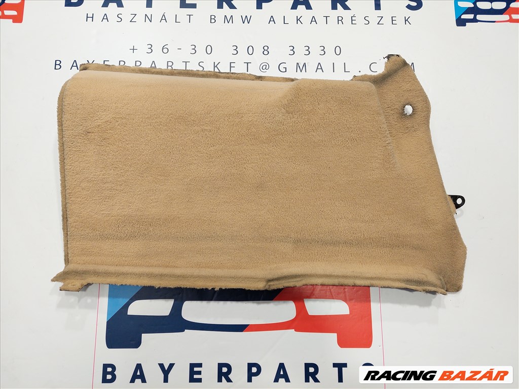 BMW E39 touring bézs bal hátsó csomagtér takarókárpit borítás burkolat (149122) 51478185225 1. kép
