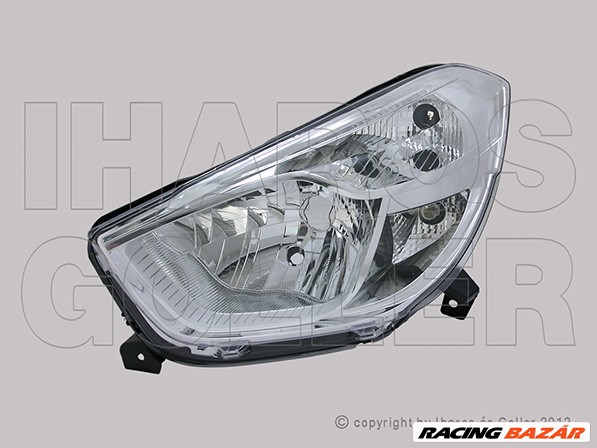 Dacia Dokker 2012.11.01 Fényszóró H4 bal +nappali fény (belülről állítható) TYC (11WJ) 1. kép