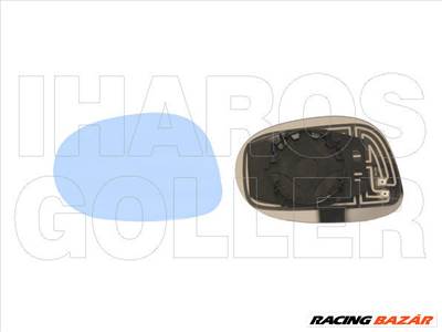 Fiat Bravo 2007.01.01- Tükörlap cserélhető bal, kék, domború,fűthető (0S3I)