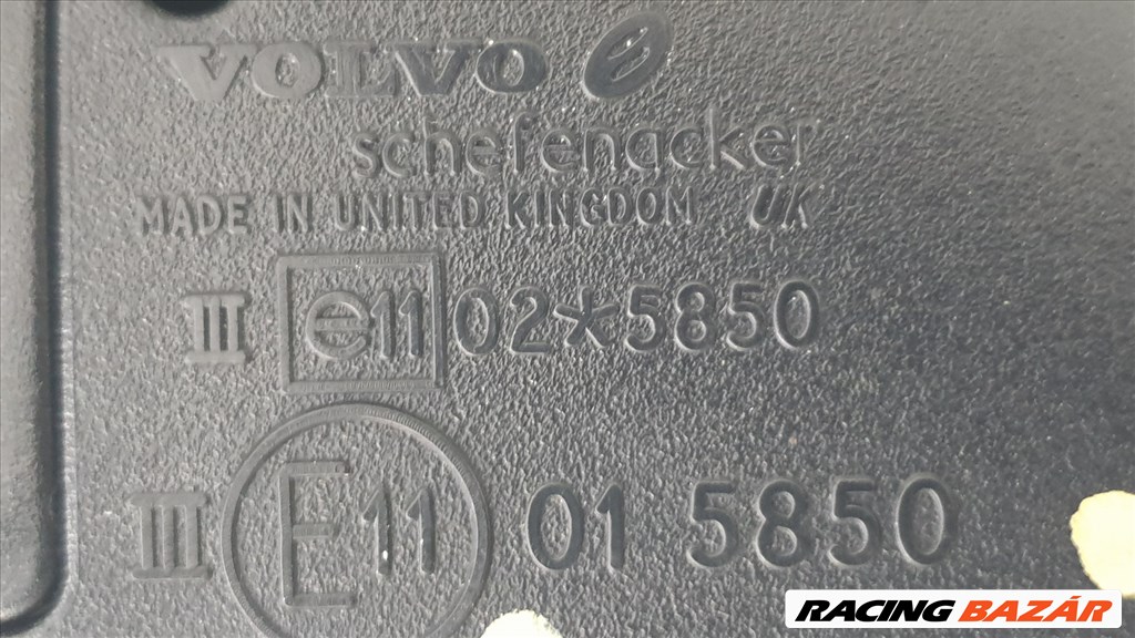 507151 Volvo V50, S40, 2006, Bal Visszapillantó Tükör, 10 Vezeték, Kilépőfény, Index E11015850 14. kép