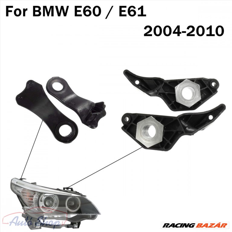 BMW E60 E61 lámpa javító fül ,lámpa javító készlet 1. kép