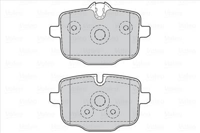 VALEO 302137 - fékbetétkészlet, tárcsafék BMW