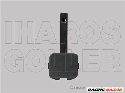 Citroen C2 2003.01.01-2008.11.30 Vonószemborítás hátsó lökhárítóhoz (13PW)