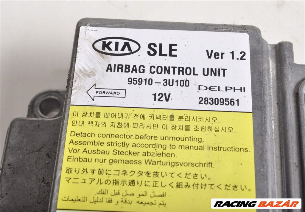 Kia Sportage (SL) légzsák elektronika 959103u100 3. kép