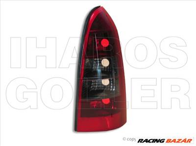 Opel Astra G 1997.09.01-2003.08.31 Hátsó lámpa üres jobb füst/piros OPC (Kombi) (05H4)