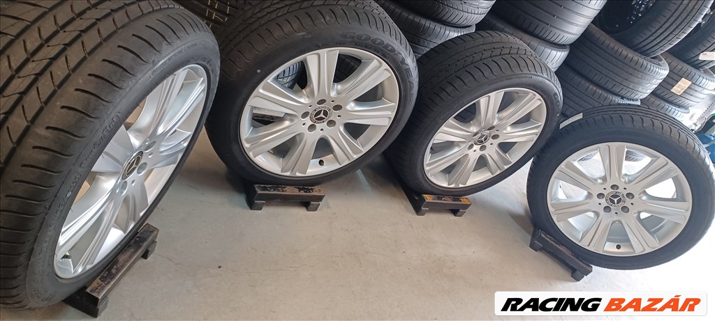  Mercedes W222 S klasse 5x112 8,5-9,5x19 245/45 275/40 R19 nyári gumik 7. kép