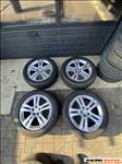  5x112 lyukosztású 18" használt  alufelni, rajta 245/50 újszerű Bridgestone téli gumi 4db