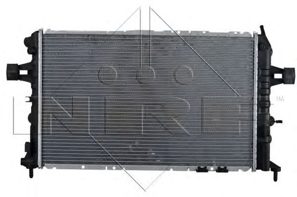 NRF 58177 - Vízhűtő (Hűtőradiátor) OPEL VAUXHALL 1. kép