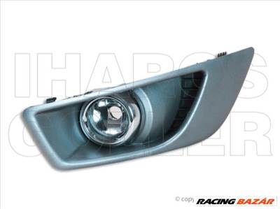 Ford Mondeo 2007.04.01-2014.12.31 Ködlámpa H8 bal sötét szürke keretes TYC (061E)