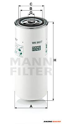 MANN-FILTER WK 962/7 - Üzemanyagszűrő VOLVO