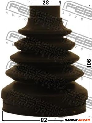 FEBEST 1015-CAP - féltengely gumiharang CHEVROLET HOLDEN OPEL SSANGYONG 1. kép