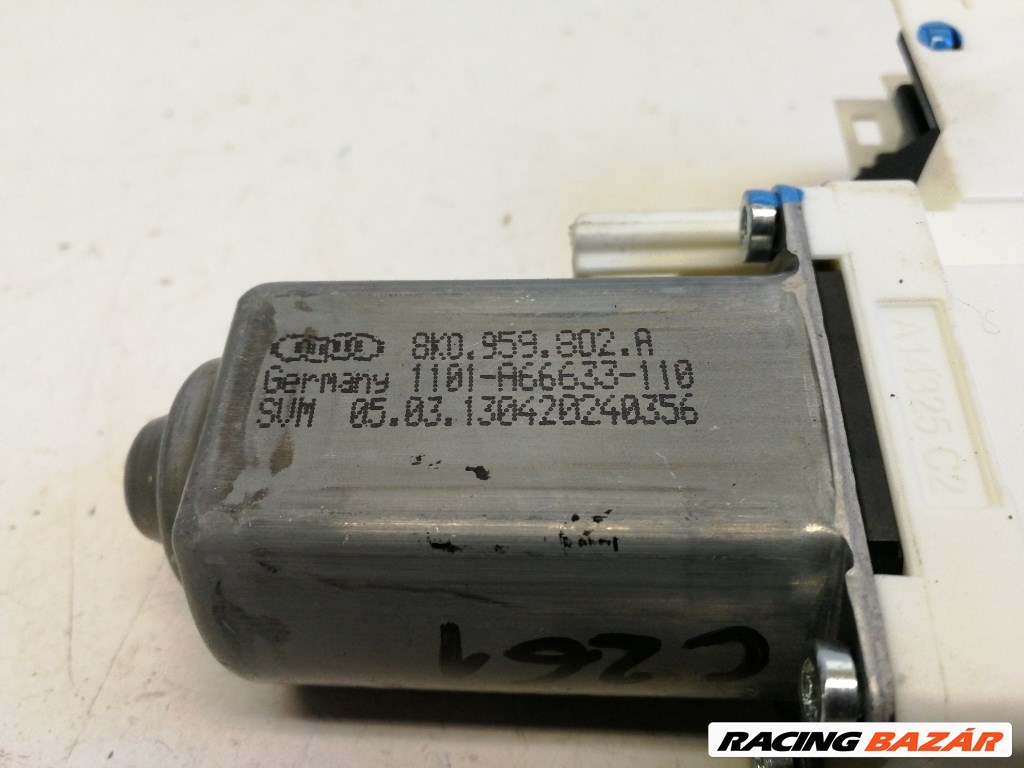 Audi A4 (8K B8) jobb elsõ ablakemelõ motor 8K0959802A 3. kép