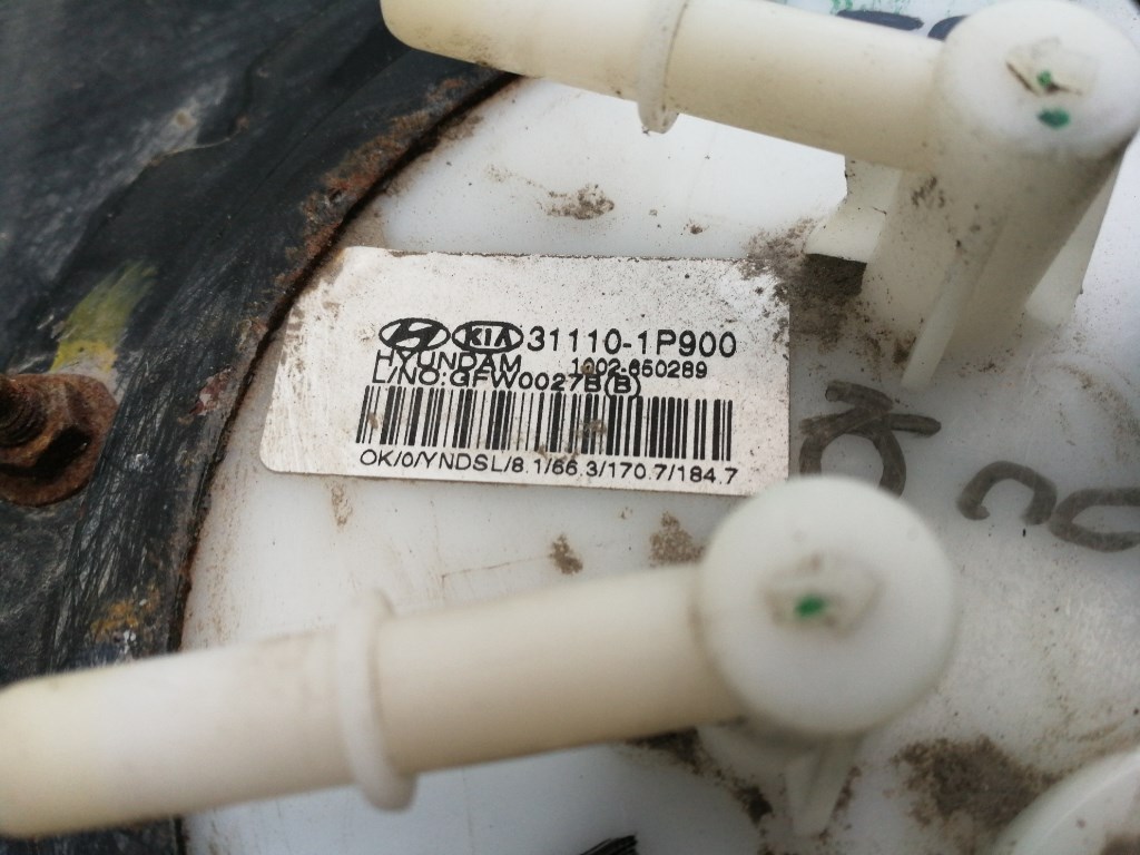 Hyundai IX20  üzemanyagszint érzékelõ 311101P900 2. kép