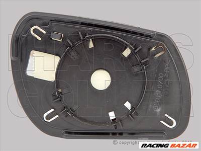 Mazda 2 2003.04.01-2007.10.31 Tükörlap cserélhető bal, aszférikus (15EA)