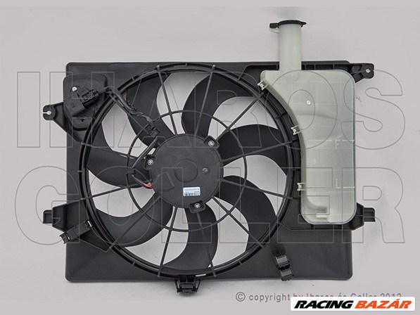 Hyundai I30 (GD) 2012.04.01-2015.02.01 Hűtőventilátor kpl. + kiegyenlítőtar. (1.4-1.6b) (1H0K) 1. kép