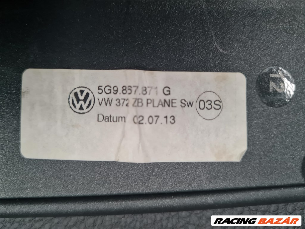 Volkswagen Golf VII csomagtér roló 5. kép