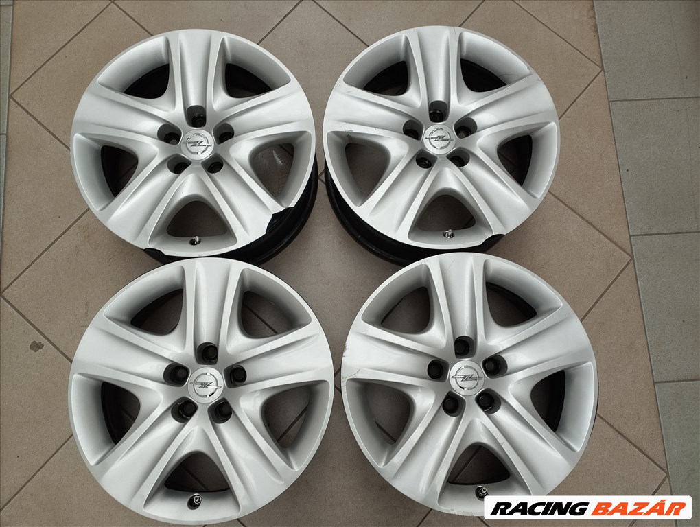  5x115 Opel gyári struktúr lemezfelni 7x17 ET44 Astra Zafira  5. kép