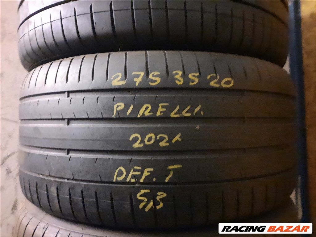  275/35/20" def.tűrő Pirelli nyári gumi  1. kép