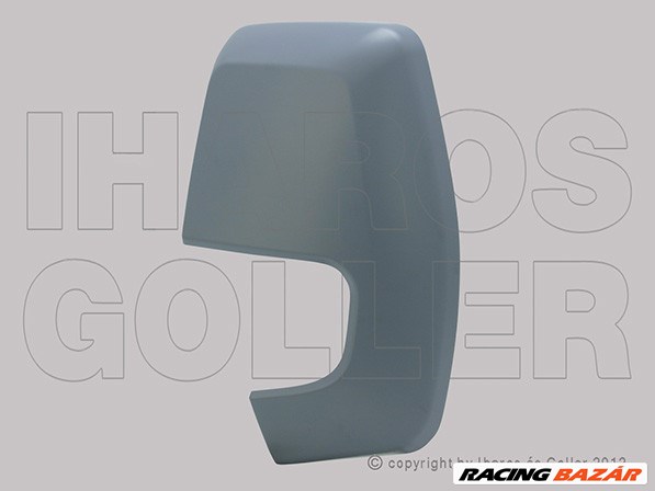 Ford Transit Custom 2012.09.01-2017.12.31 Visszapillantó tükör borítás bal, alapozott (17KU) 1. kép