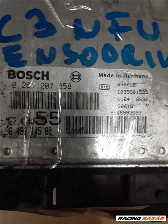 Bosch 0261207858 ME7.4.4 55 9649314580 2. kép