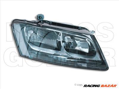 Audi Q5 2012.09.01-2016.12.31 fényszóró 2H7 jobb, fekete házas (motoros állítás, motor nélkül) VALEO (05SL)
