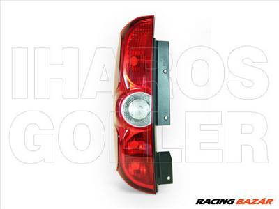 Fiat Doblo 2009.09.01-2014.12.31 Hátsó lámpa üres bal (dupla ajtós) (0Y34)