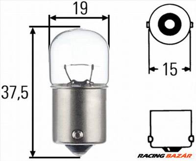 Suzuki izzó 10W fémfoglalattal