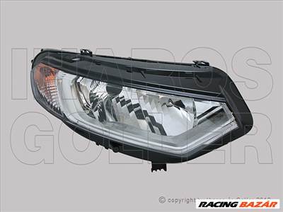 Ford EcoSport 2012 01.01.-2017.09.30 Fényszóró H4 jobb LED-es (motorral) DEPO (13R5)
