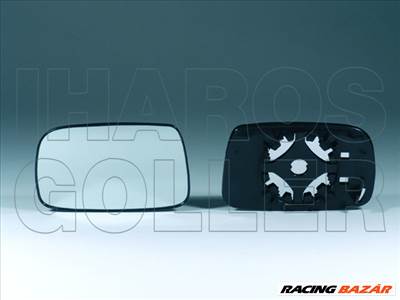 Toyota Corolla (E11) 1997.05.01-1999.09.30 Tükörlap cserélhető bal, domború (kerek felf.) (0PD0)