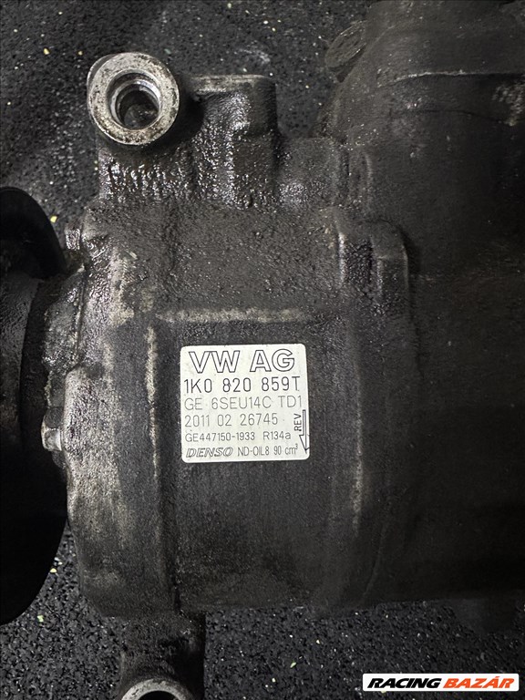 Volkswagen, Audi, Seat, Skoda klímakompresszor  1k0820859t 1. kép