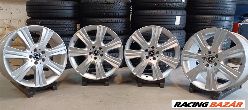  Gyári Mercedes W222 S klasse alufelnik 5x112 8,5-9,5x19 4db 6. kép