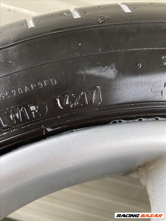  4db gyári AUDI 17" 5x112 alufelni 4F0.601.025.K rajta 3db 235/45 Dunlop nyári gumival A6 C5 8. kép