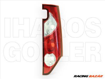Renault Kangoo 2008.02.01-2013.06.30 Hátsó lámpa üres jobb (2 hátsó ajtó) (0XG8)