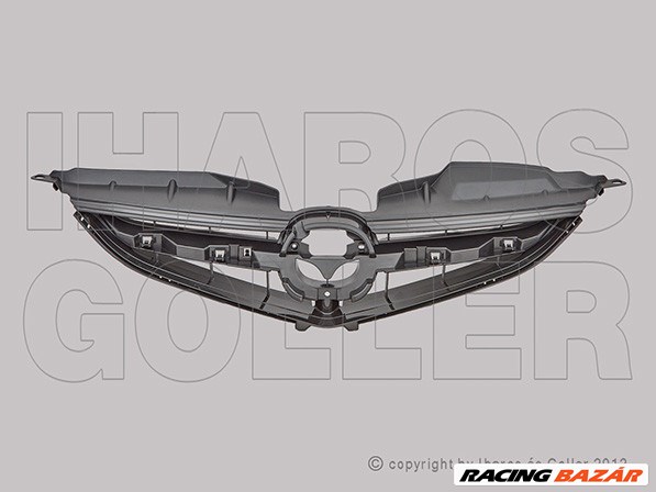 Mazda 5 2008.02.01-2010.08.31 Hűtődíszrács belső matt fekete GTA (10MG) 1. kép