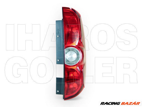 Fiat Doblo 2009.09.01-2014.12.31 Hátsó lámpa üres jobb (dupla ajtós) (0Y35) 1. kép