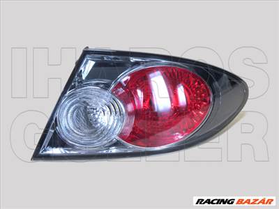 Mazda 6 2005.06.01-2007.08.31 Hátsó lámpa üres külső króm-szürke jobb 4/5a (010H)