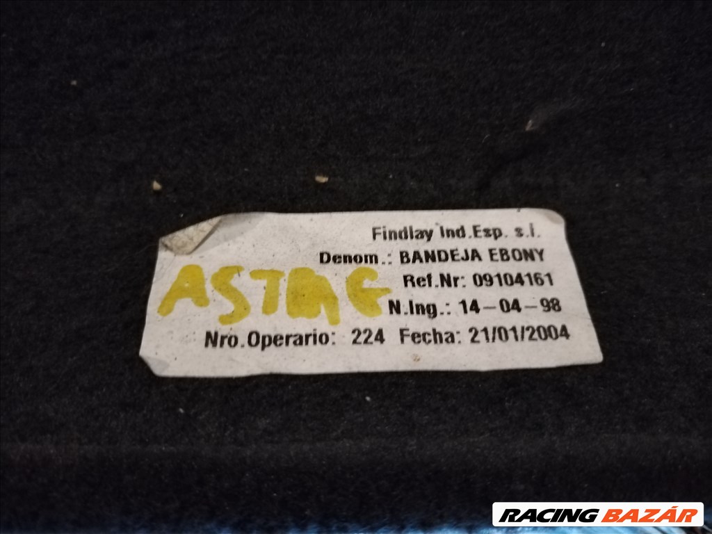  Opel Astra G kalaptartó 09104161 3. kép