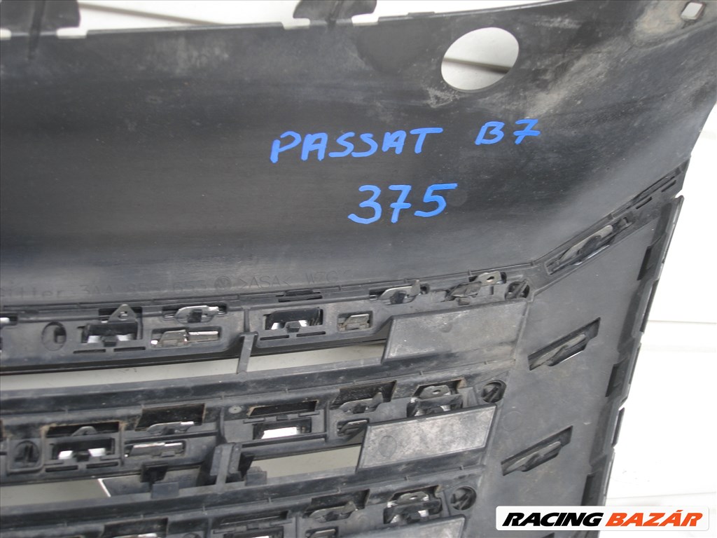 VW Passat B7 Hűtődíszrács R-Line 3AA853651 2010-től 5. kép