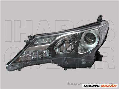 Toyota RAV-4 XA40 2013.04.13-2015.12.01 Fényszóró HB3/HB3/LED bal (motoros) DEPO (0WJB)