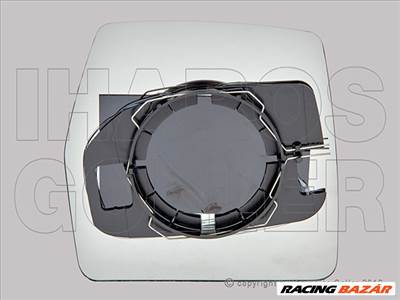 Citroen Jumpy 1995.01.01-2003.12.31 Tükörlap cserélhető bal, man., domború, d: 8cm (0914)