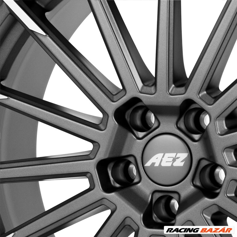 R20 5x112 (70,1) AEZ ATLANTA - Graphite matt polished 9.5J ET35  új alufelni szett 20" 5. kép